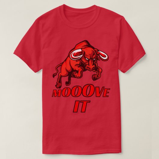 Beweeg het t-shirt (Design voorkant)