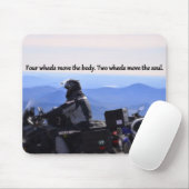Beweeg je ziel Mousepad Muismat (Met muis)