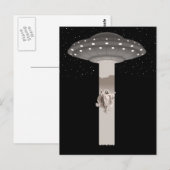 Beweeg me omhoog, scooty briefkaart (Voorkant / Achterkant)