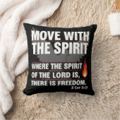 Beweeg met de geest - vrijheid ontwerp kussen (Deken)