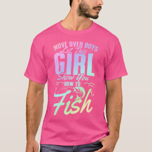 Beweeg over jongens zodat dit meisje Show je laat T-shirt