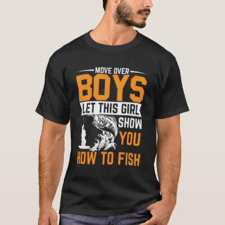 Beweeg over jongens zodat dit meisje Show je laat T-shirt