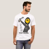 Beweeg, schar die dans gelukkig t-shirt (Voorkant volledig)