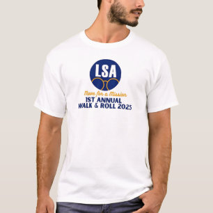 "Beweeg voor een Missie" - Walk & Roll 2025 Basic T-shirt