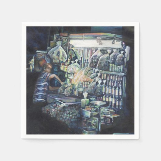 Bewegd de Goal, Singapore Servetten (Voorkant)