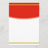 Bewegen in samen aankondiging met tomatenpaar (Achterkant)