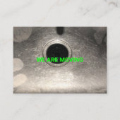 Bewegend bericht neon het adres van de douanefoto informatiekaartje (Voorkant)