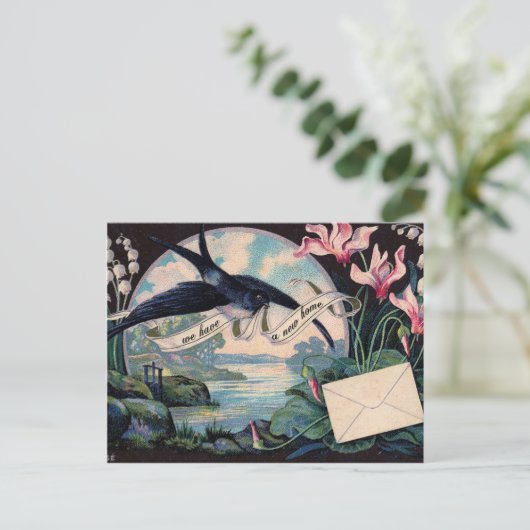  bewegende aankondiging //  Bird (Staand voorkant)