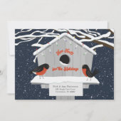 Bewegende aankondiging Holiday Navy (Voorkant)