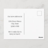 Bewegende aankondiging New Mexico Roadrunner Yucca Briefkaart (Achterkant)