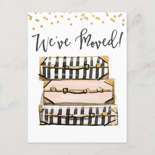 Bewegende aankondiging We hebben Briefkaart verpla