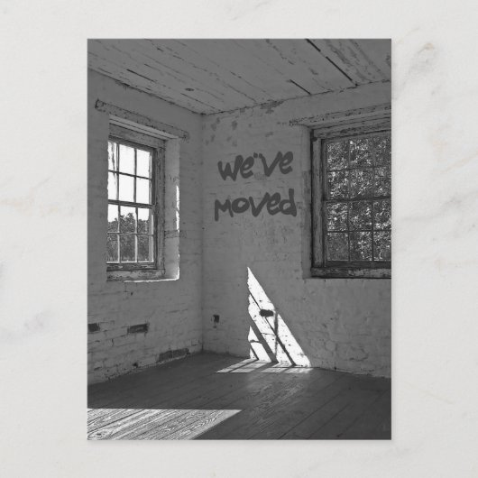 Bewegende adreswijziging Post Kaart (Voorkant)