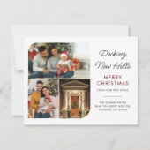 Bewegende wijziging van de Feestdagen van de Kerst Feestdagenkaart (Voorkant)