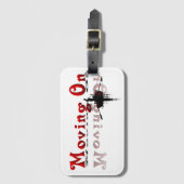 Beweging aan bagagelabel (Voorkant (verticaal))