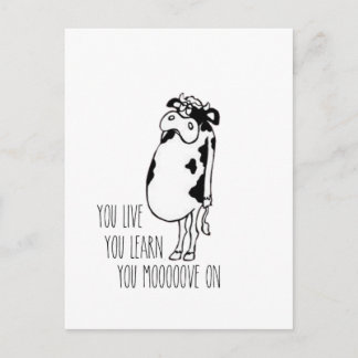 Beweging aan briefkaart