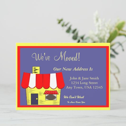 Beweging Aankondiging (Staand voorkant)