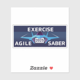 Beweging Agile Saber 3 Sticker