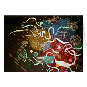 Beweging I Kandinsky Abstract kunstwerk