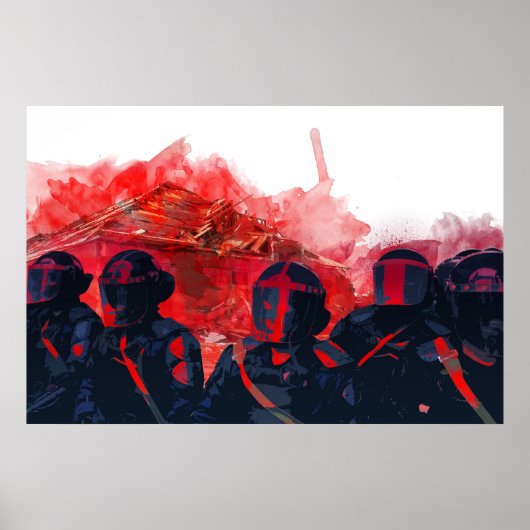 Beweging langs poster (Voorkant)