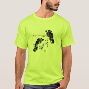 Beweging maken t-shirt