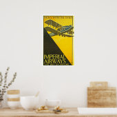 Beweging met de tijden poster (Keuken)