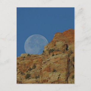 Beweging over de kliffen in Zion Briefkaart