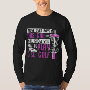Beweging over jongens Dit meisje zal je Shows hoe T-shirt