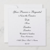 Beweging... Pensioen ... Uitnodiging (Achterkant)