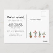 BEWEGING PLANTEN VERPLAATSEN BRIEFKAART (Achterkant)