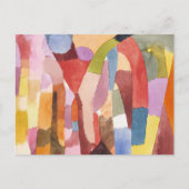 Beweging van gewelfde kamers | Paul Klee Briefkaart (Voorkant)