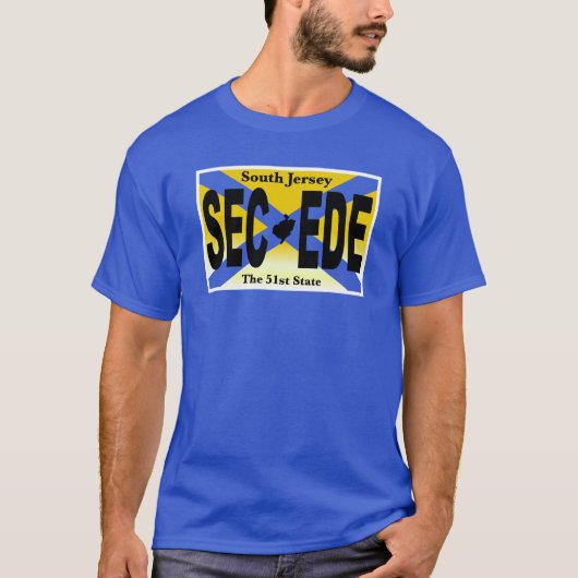BEWEGING ZUID-JERSEY SECESION T-SHIRT (Voorkant)