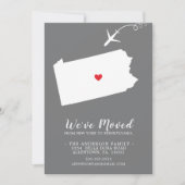 Bewegingsaankondiging | Staat Pennsylvania Aankondiging (Voorkant)