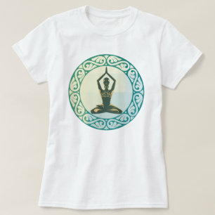 Bewegingsoefening voor Yoga Pose-sessie T-shirt