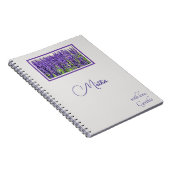 Bewerk namen, Lovely Lavender Journal, Notitieboek (Rechterzijde)