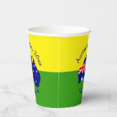 Bewerk Tekst Jaar Australia Day Papieren Bekers (Rechts)