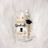 Bewerkbaar Afstuderen Drinkware Blikvorm Glas