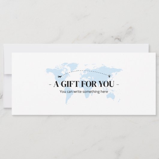 Bewerkbaar Alaska Boarding Pass Vliegticket Kaart (Achterkant)