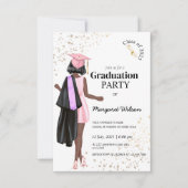 Bewerkbaar begin College Afstuderen Kaart (Voorkant)