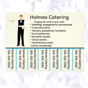 Bewerkbaar Catering Telefoonnummer Flyer
