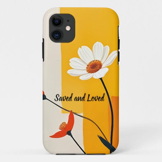 Bewerkbaar Christelijk mobiele telefoon Hoesje (Achterkant)