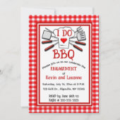 Bewerkbaar I Do BBQ-Verloving Kaart (Voorkant)