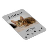 Bewerkbaar je had me bij Meow Magneet (Rechterzijde)