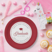 Bewerkbaar Kleur Mortel Bord Script Afgestudeerd (Feest)