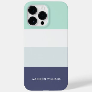 Bewerkbaar opschrift Kleurblok Horizontale streep Case-Mate iPhone 14 Pro Max Hoesje