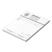 Bewerkbaar Recept Notitieblok (Gedraaid)