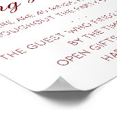 Bewerkbaar Ring Hunt Bruidsborrel Spel Poster (Hoek)