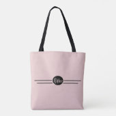 bewerkbaar roze draagtas (Achterkant)