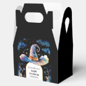 Bewerkbaar Simple Wizard Pet Baby shower Bedankdoosjes (Geopend)