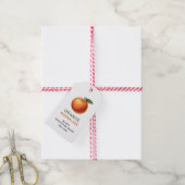 Bewerkbaar sinaasappels marmelade pantry label cadeaulabel (Met Touw)