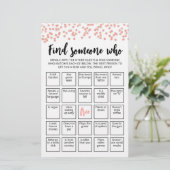 Bewerkbaar Zoek iemand die spel Bingo spel (Staand voorkant)